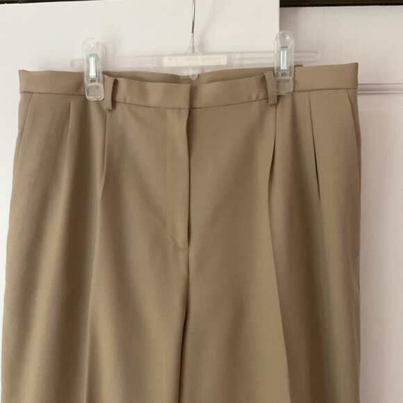 Land's End Misses 14Tall Wool Gabardine Pants - Picture 3 of 10